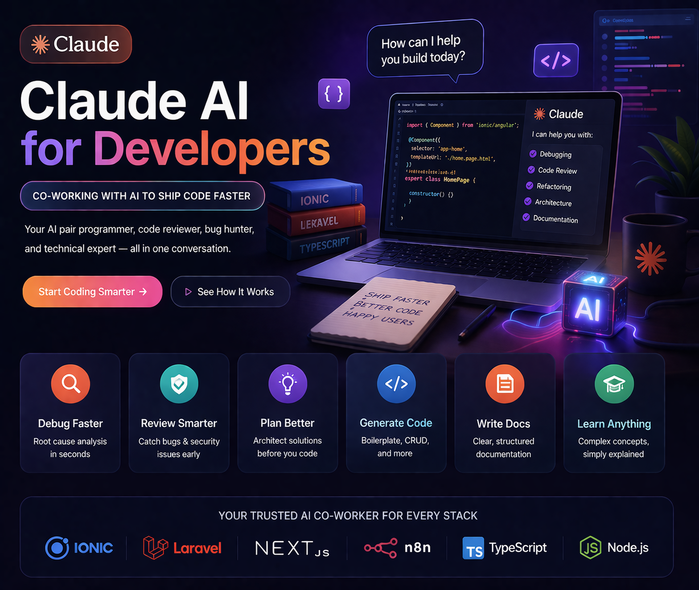Claude AI for Developers: How to Co-Work with an AI That Actually Codes