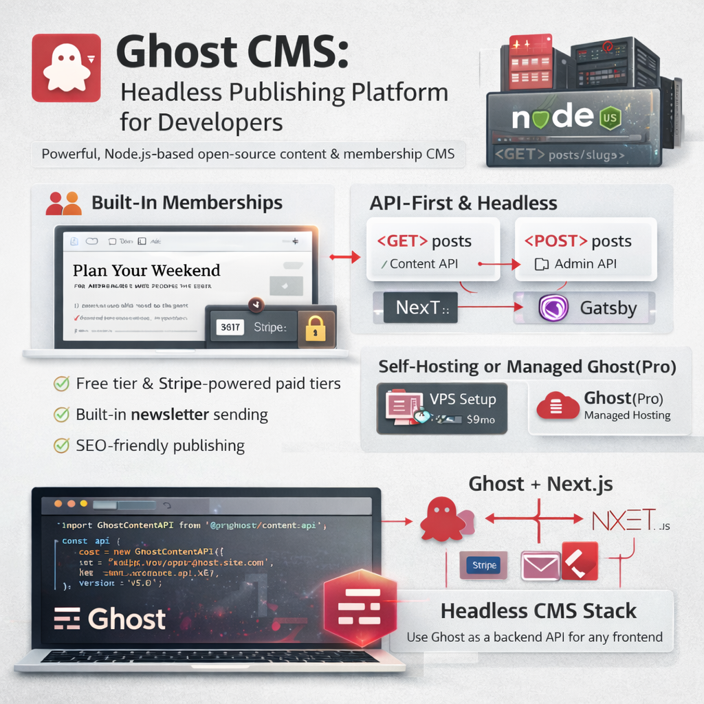 Ghost CMS: Headless Publishing Platform for Developers
